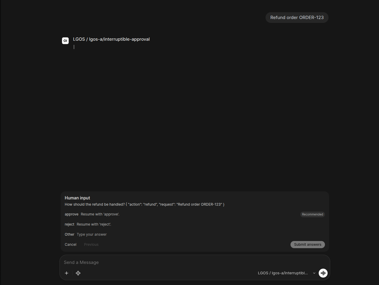 Human-in-the-loop approval in Open WebUI
